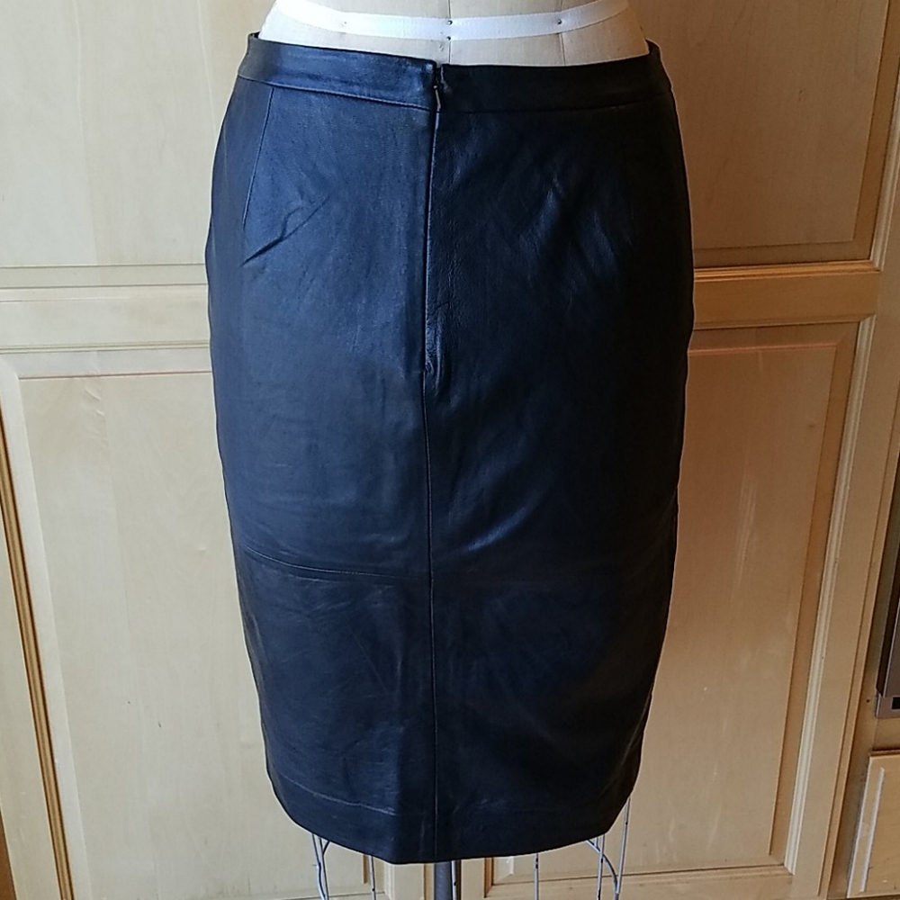Classiques Entier leather skirt - Picture 4 of 6